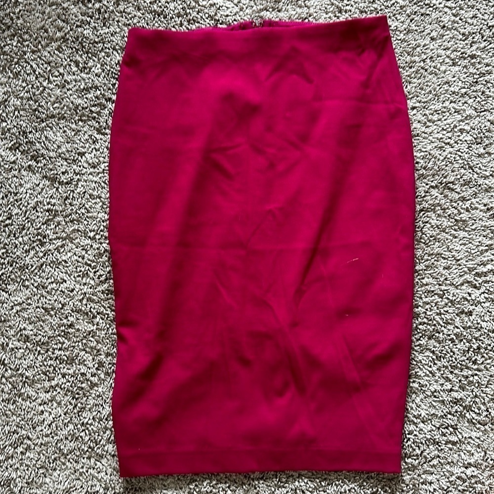 NWT midi skirt express size 8 MAGENTA